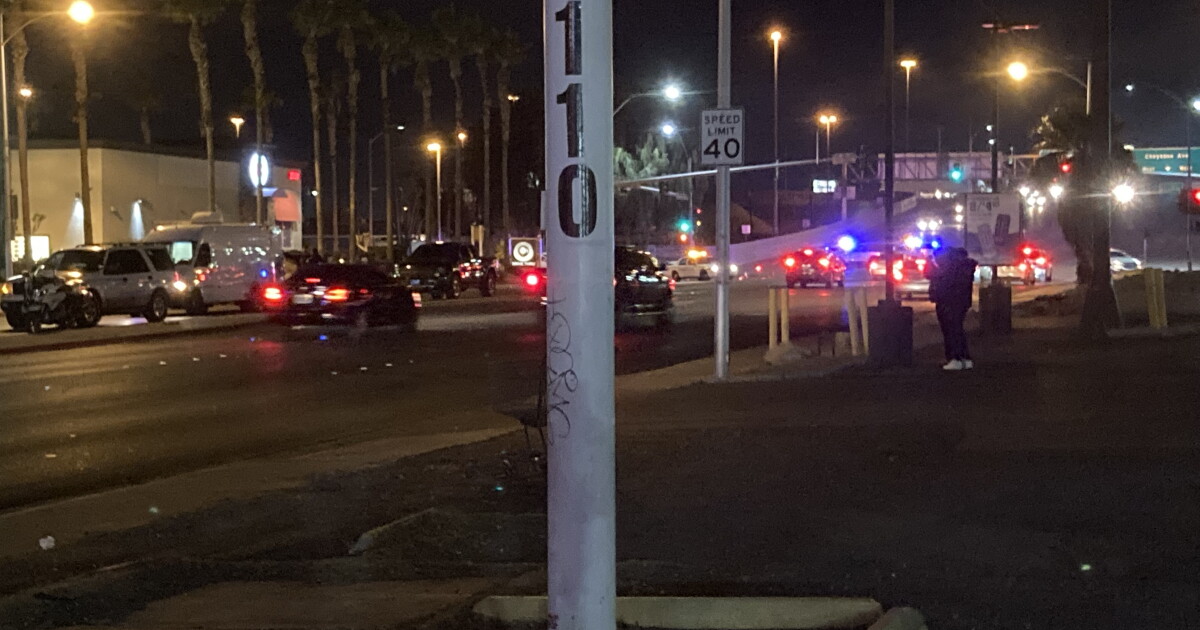Pedestrian hit by truck, killed in North Las Vegas