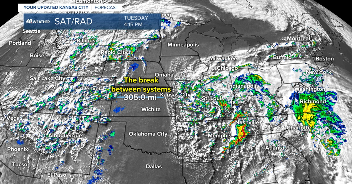 KSHB 41 Weather Blog | Parade of storm systems in Kansas City