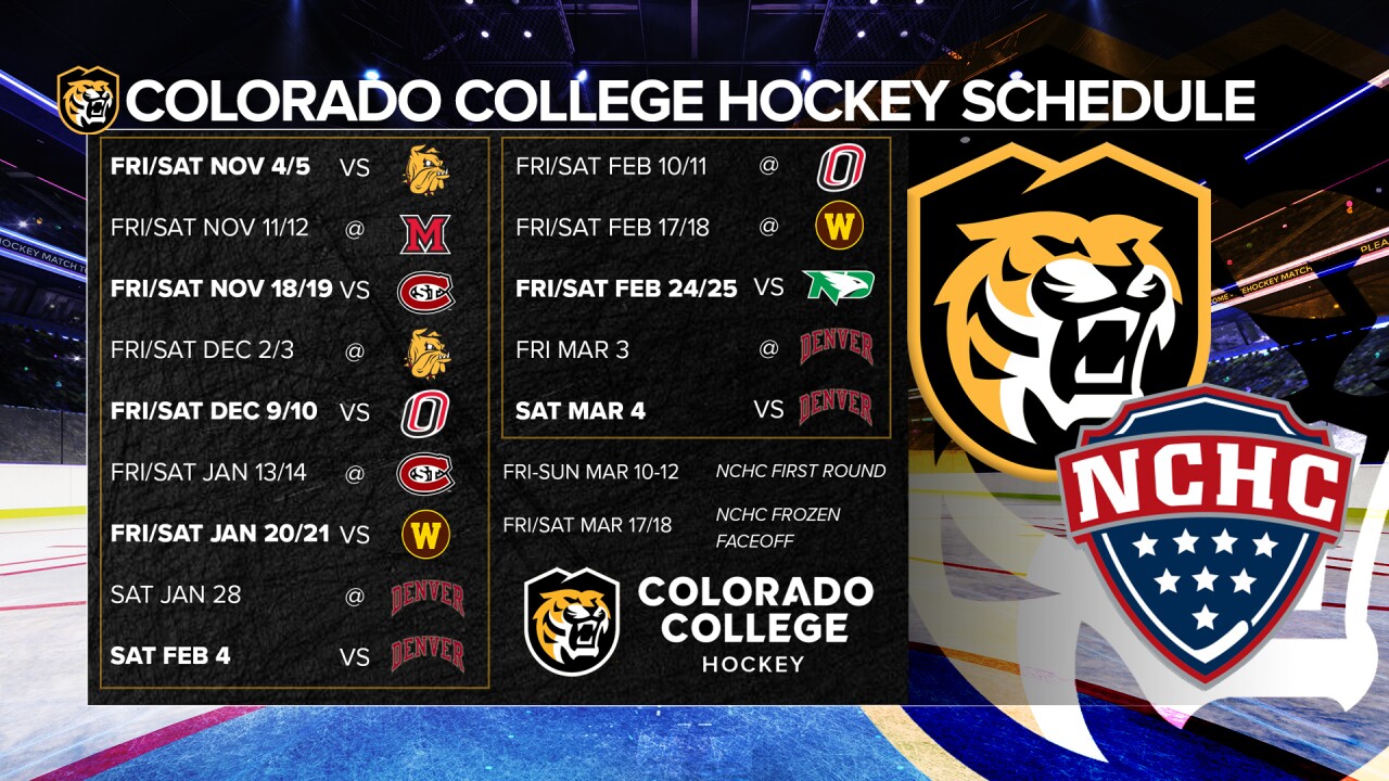 Colorado College hockey announces 2022-2023 NCHC schedule colorado-college-hockey-announces-2022-2023-nchc-schedule