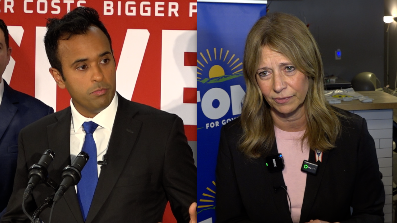 Vivek Ramaswamy, Amy Acton