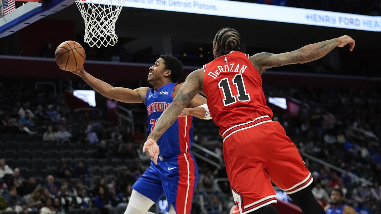 Bulls Pistons Basketball