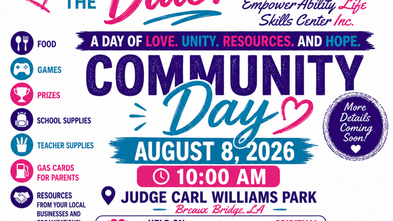 Free community day with EmpowerAbility Life Skills Center