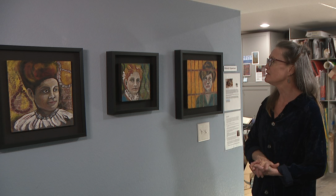 Women's Suffrage portraits Melody Epperson