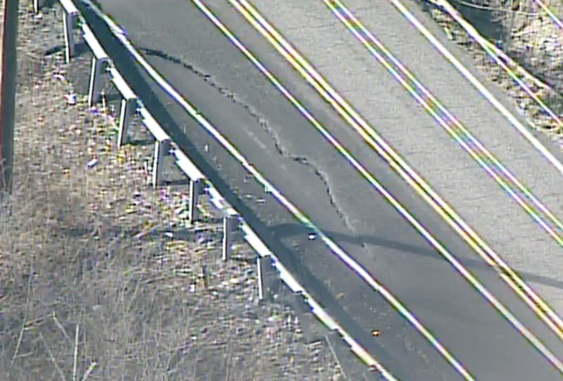 Mary Ingles Highway landslide damage
