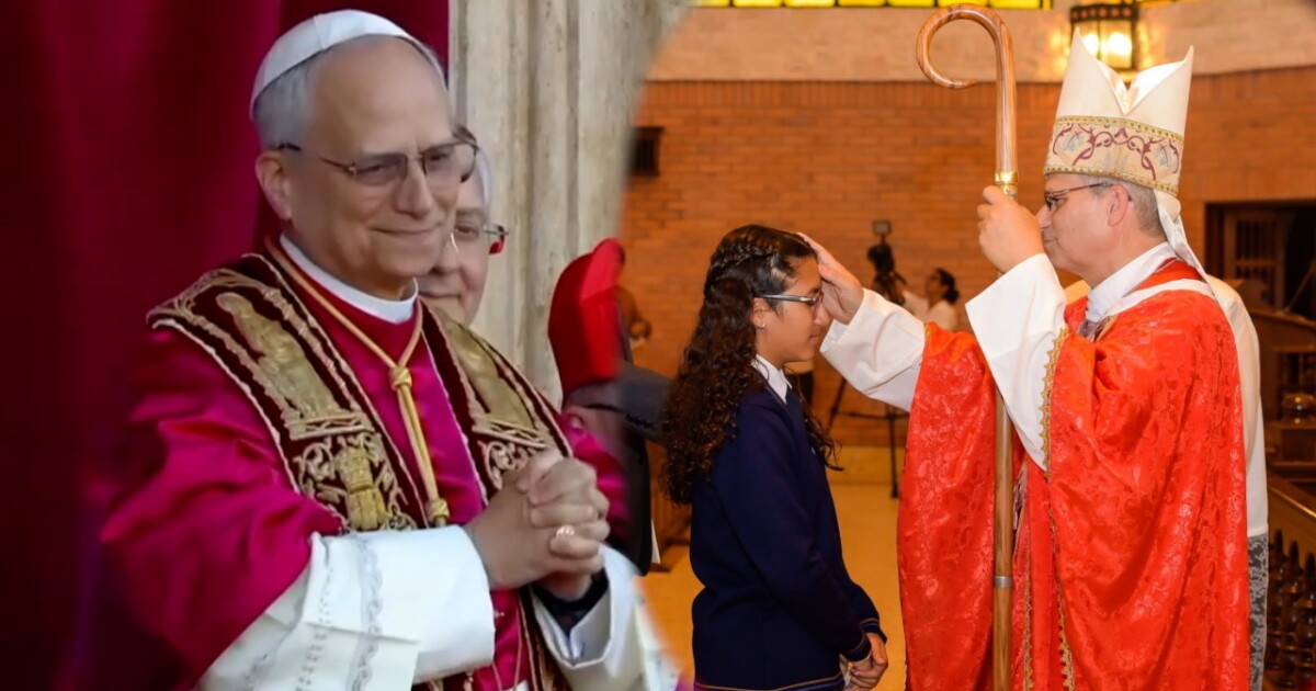 Xavier student recalls moment she was confirmed by Pope Leo in her hometown