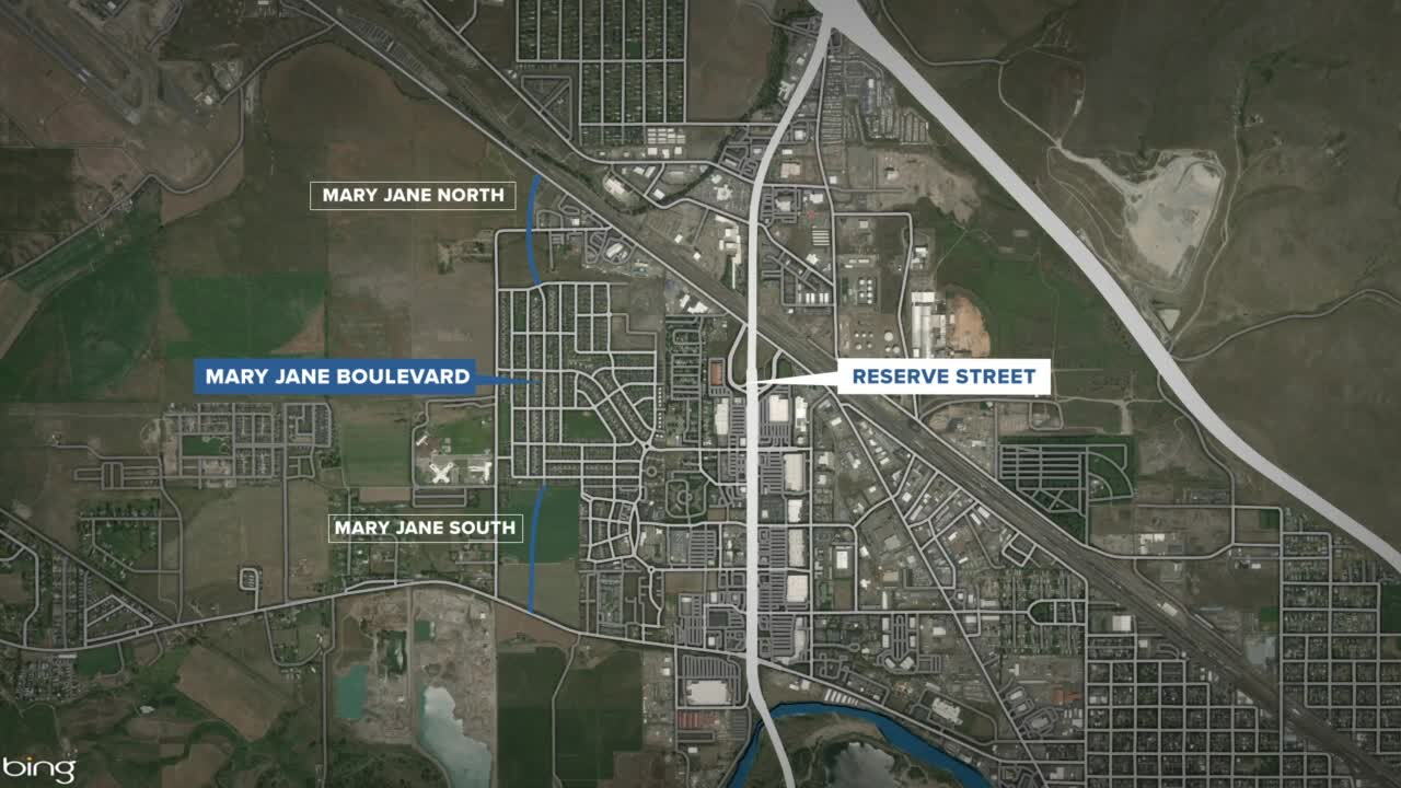 Mary Jane Blvd. Map