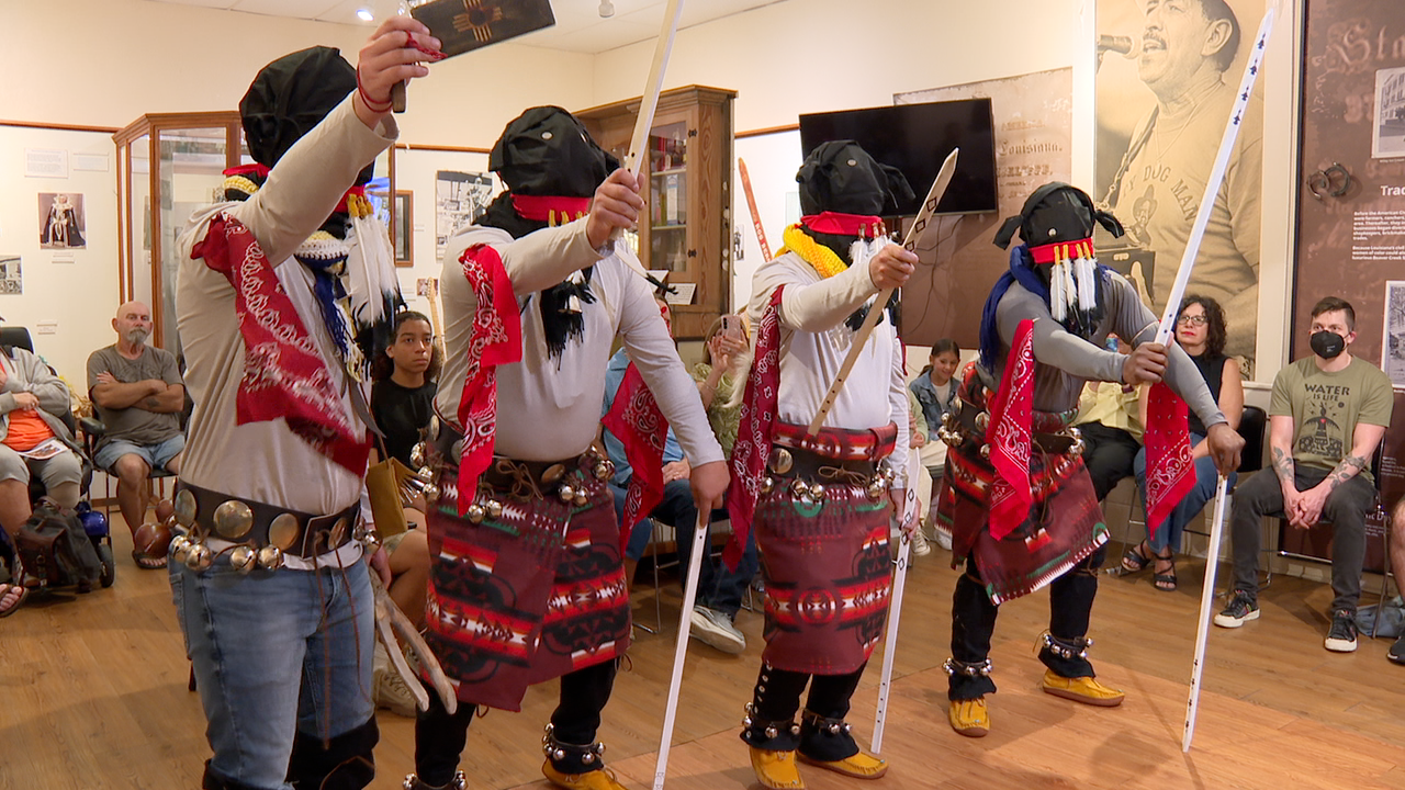 Ancient Apache Dance Performed for First Time in 160 Years at Opelousas Museum