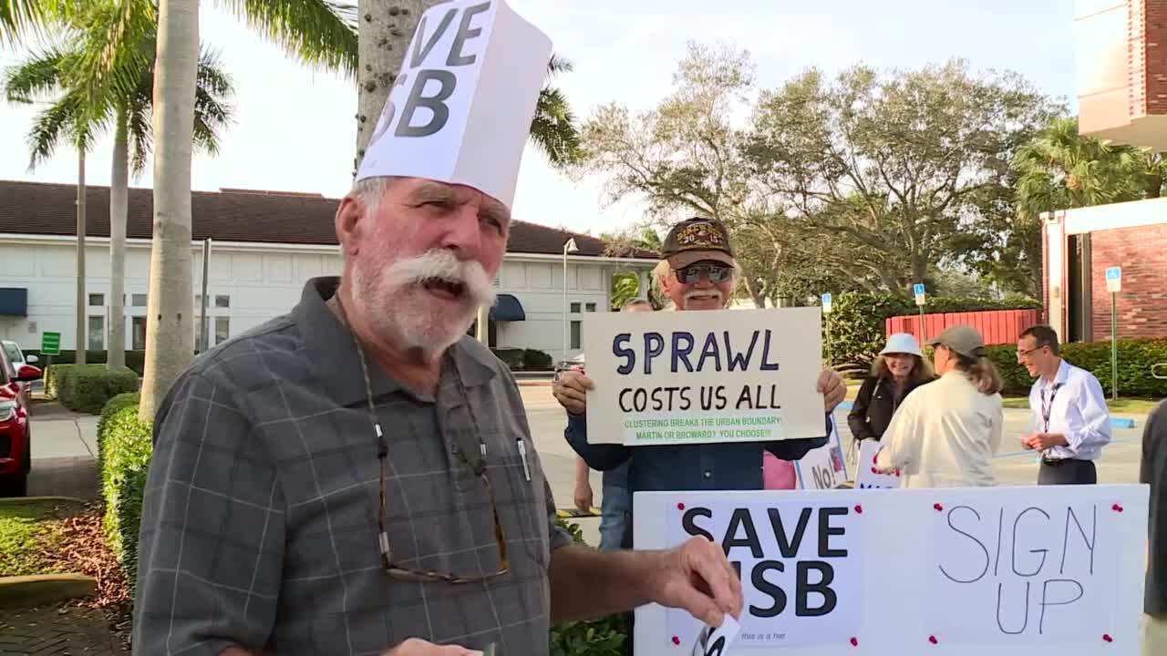 Martin County resident Bob Ernst is opposed to the Comprehensive Plan amendment for Calusa Park Ranch. Dec. 5, 2023