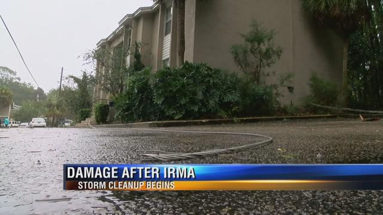 WTXL SUNRISE shows you Irma's impact on our area