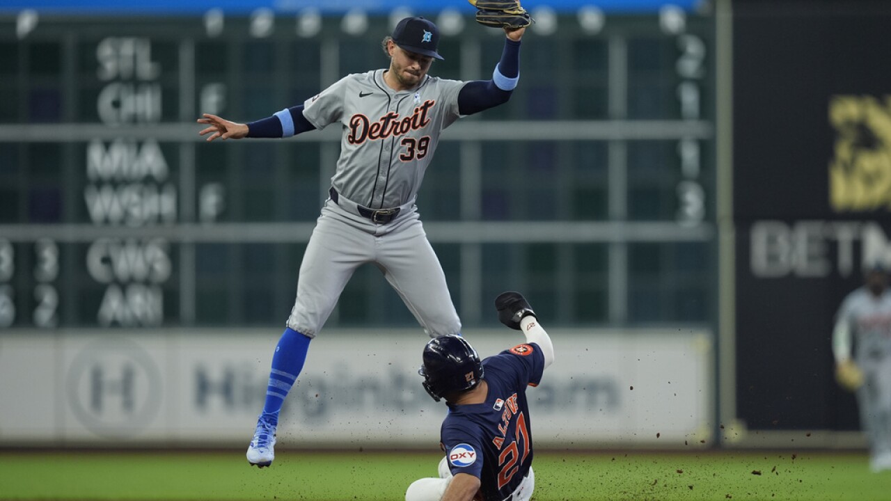 Tigers Astros Baseball