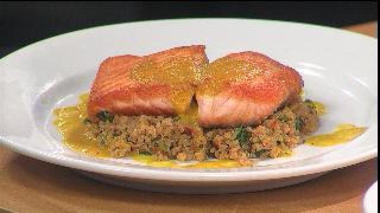 VIRGINIA THIS MORNING: Pan Seared Scottish Salmon