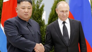 North Korea Russia Young Soldiers
