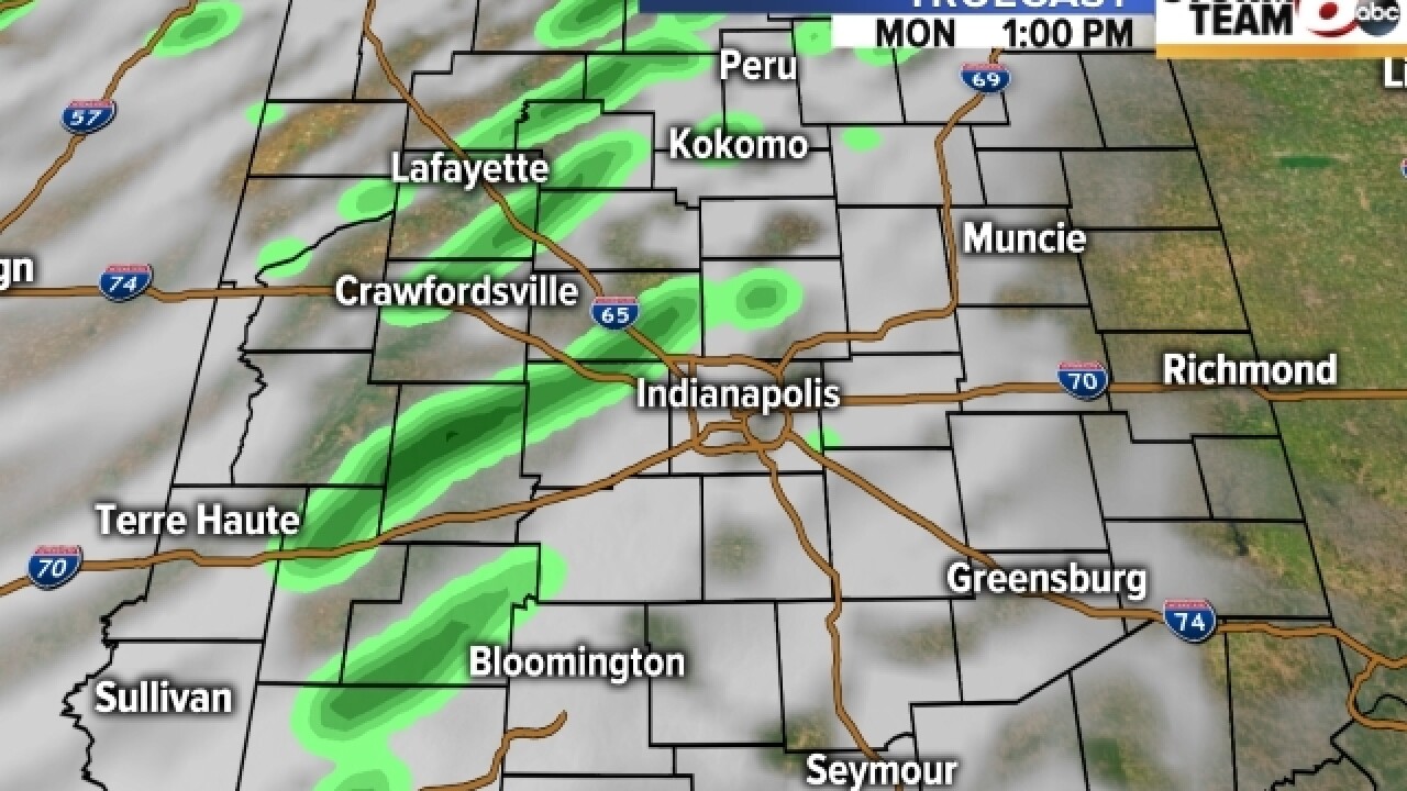 TIMELINE: When will the rain fall?