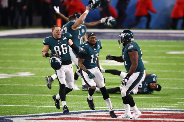 Photos The Eagles celebrate their first Super Bowl title
