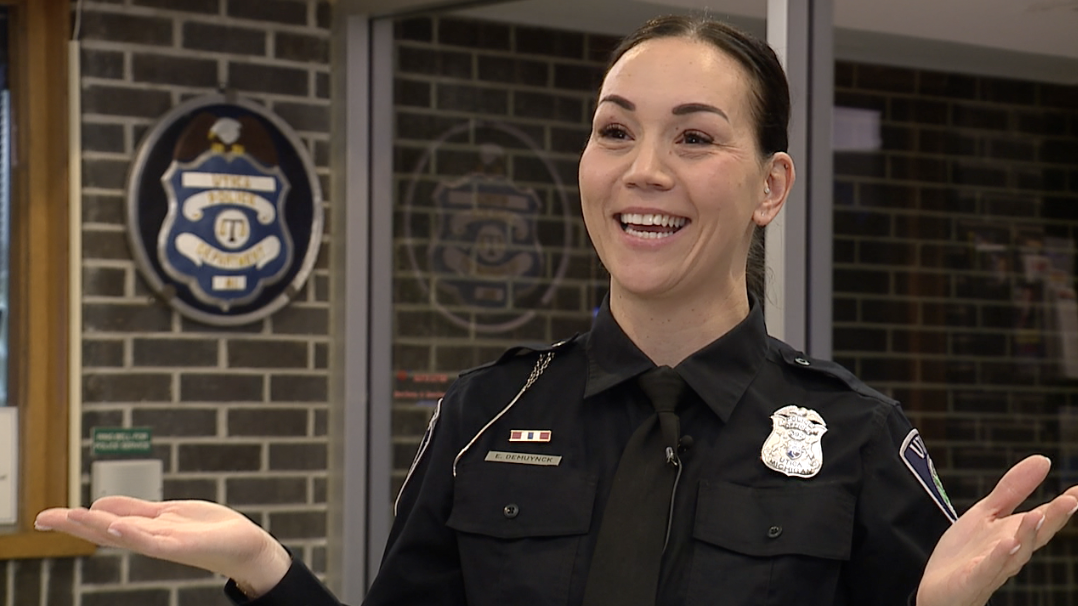 Utica Police Officer Liz Demuynck