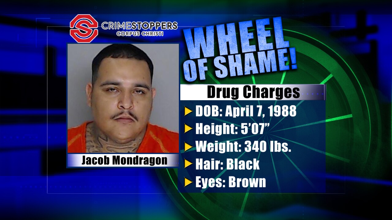 Wheel of Shame Fugitive: Jacob Mondragon