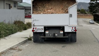 Wood chipper ahead of fire season