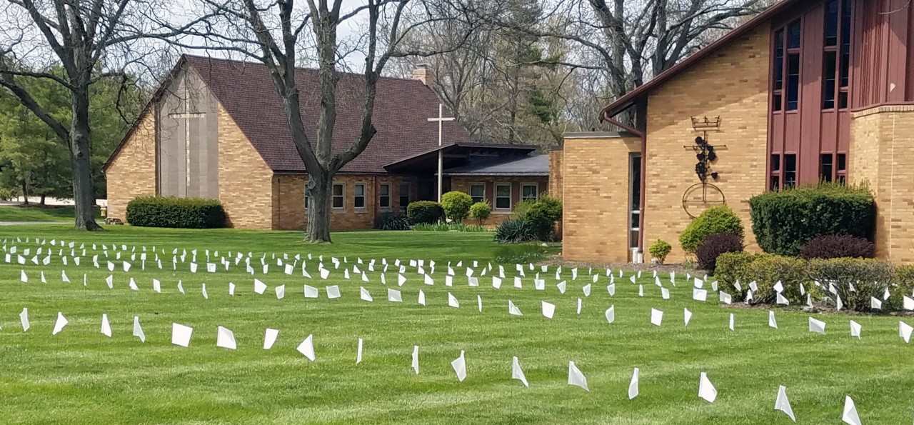 Westlake church sets up memorial for Ohioans who have died from COVID-19