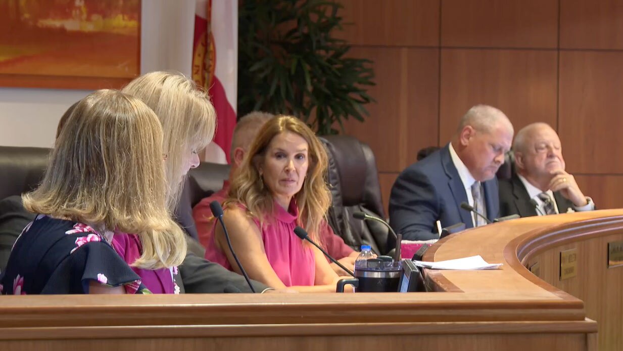 The Palm Beach Gardens City Council met Oct. 5, 2023, to decide whether a $80 million project to upgrade the PGA Marina will move forward.