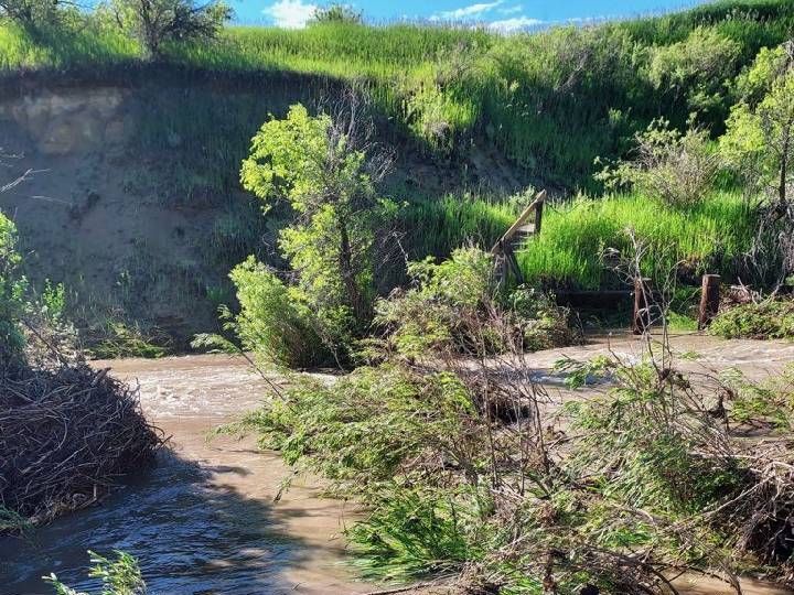 Castlewood Canyon State Park flooding