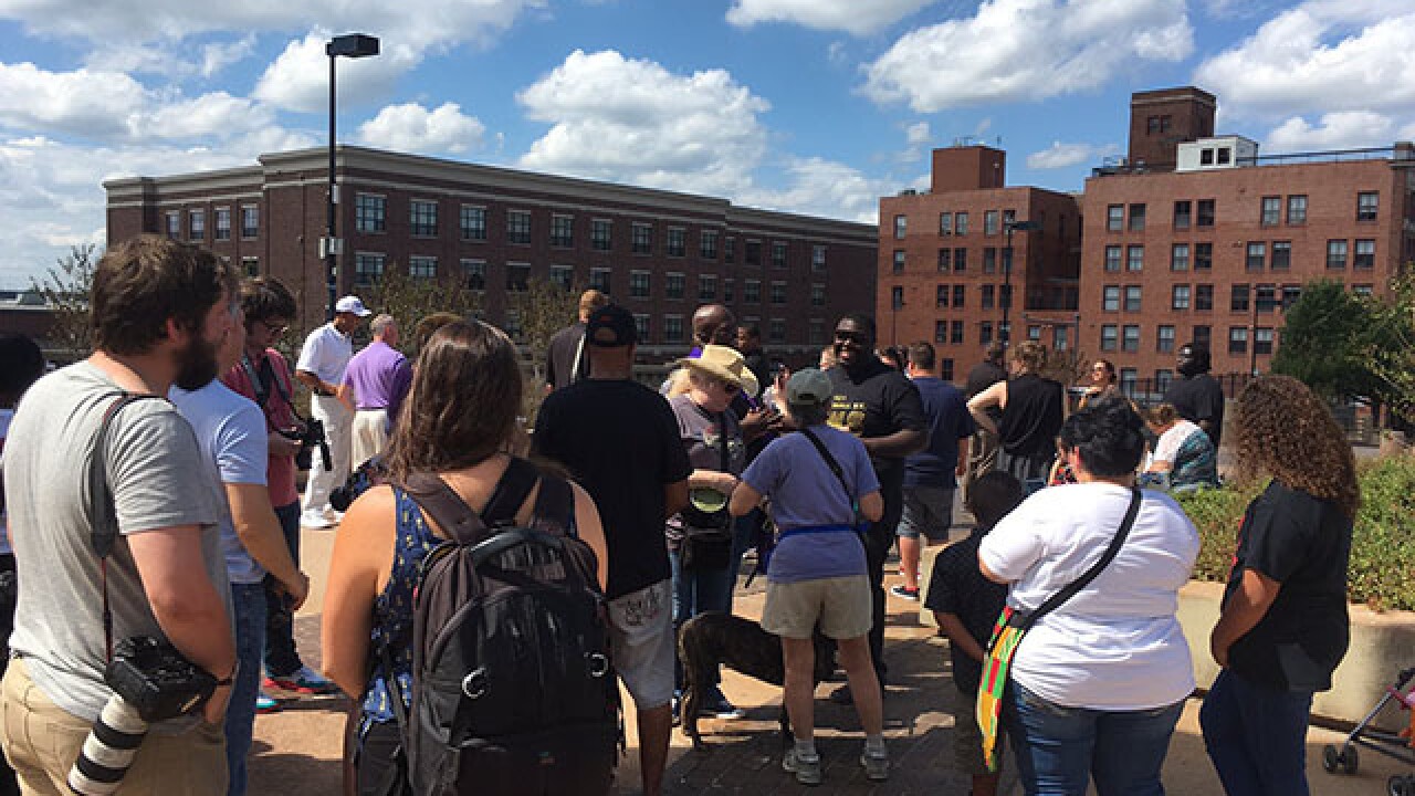Rally held following Terence Crutcher shooting