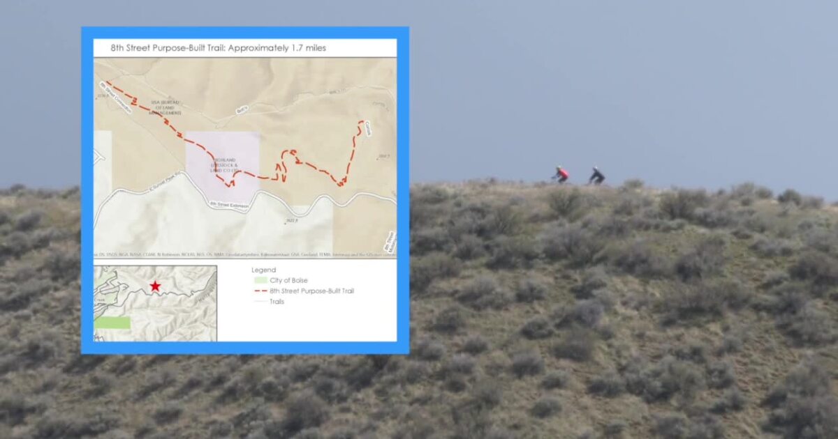 Two new trails coming to Boise Foothills
