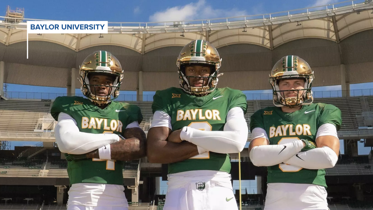 Baylor Unveils Throwback Uniforms