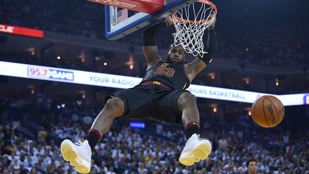 LeBron James congratulates himself ahead of joining NBA s LeBron James congratulates himself ahead of joining NBA s