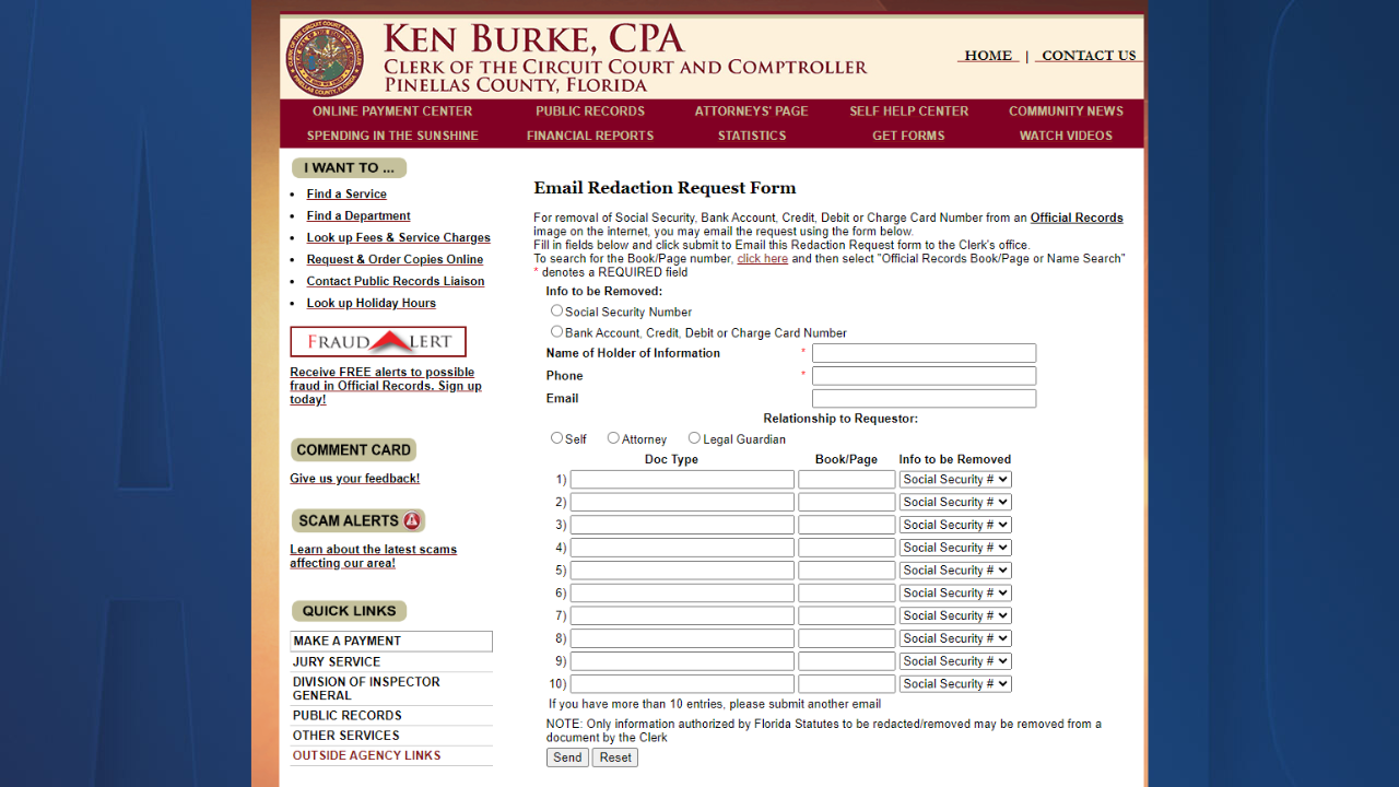 Pinellas County Clerk of Court