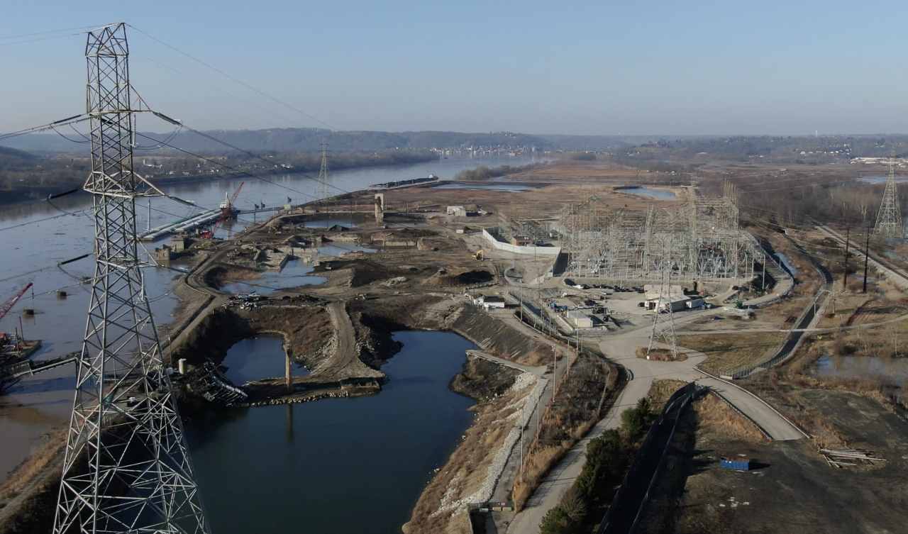 The former Tanners Creek Generating Station in Lawrenceburg, IN