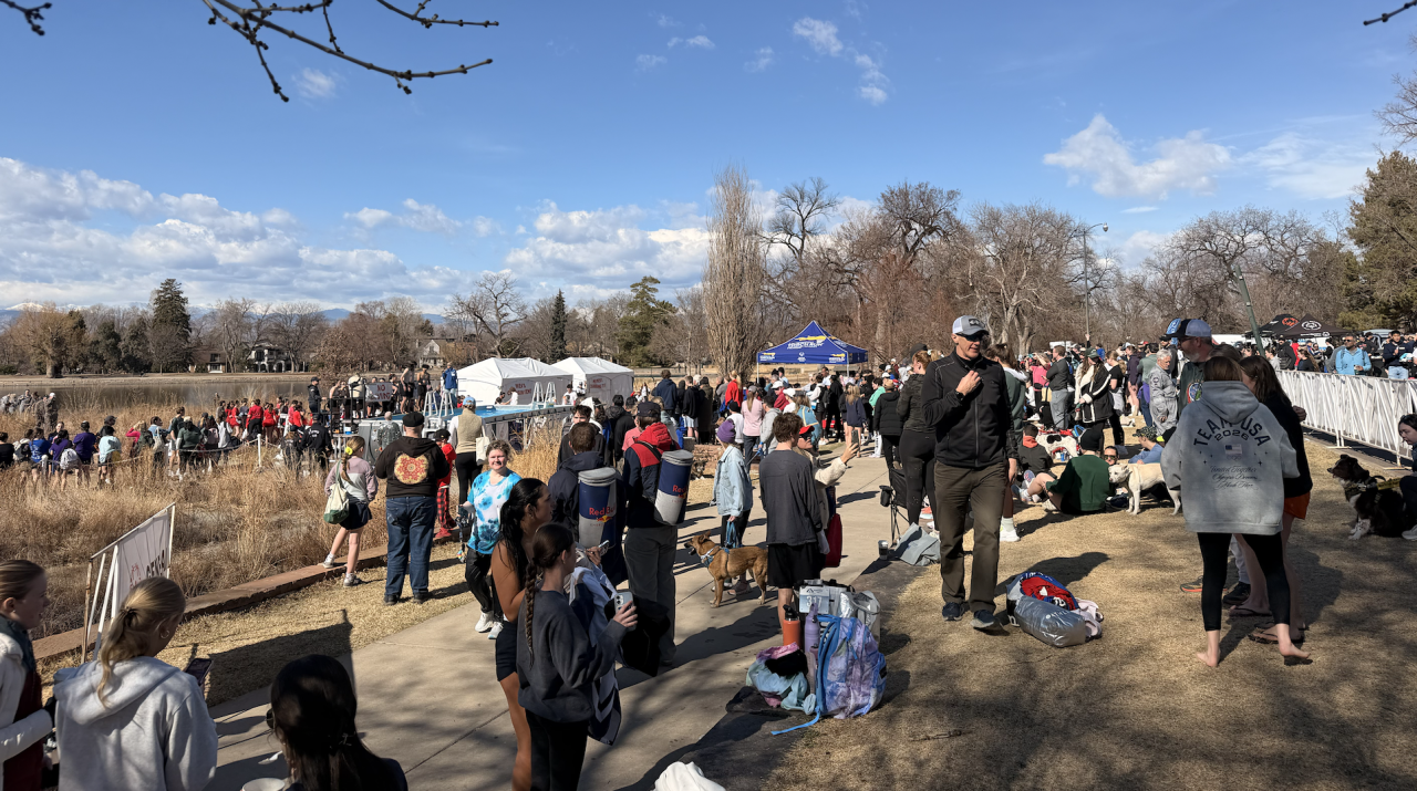 Hundreds gather for Special Olympics Colorado's Polar Plunge and 5K in Washington Park.