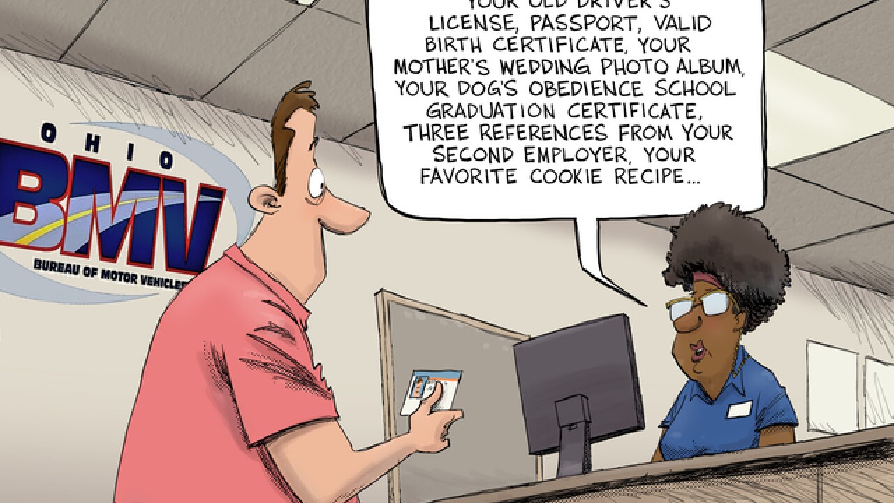 EDITORIAL CARTOON Can I See Your ID editorial-cartoon-can-i-see-your-id
