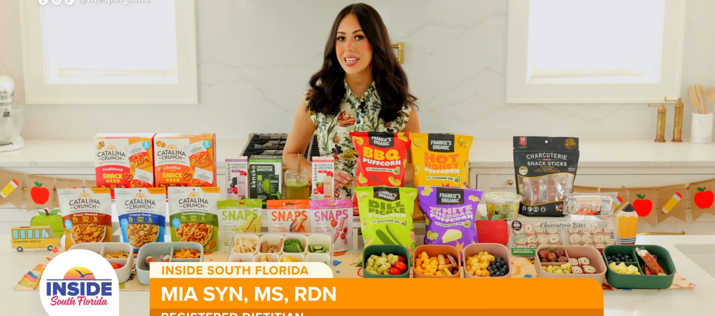 Nutritionist-recommended snacks and meals for the back-to-school season