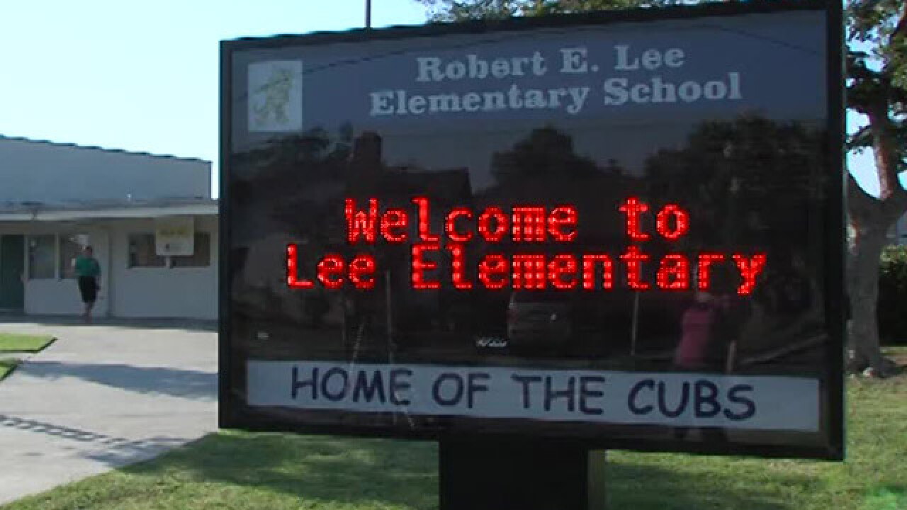 Board votes to change Robert E. Lee school name