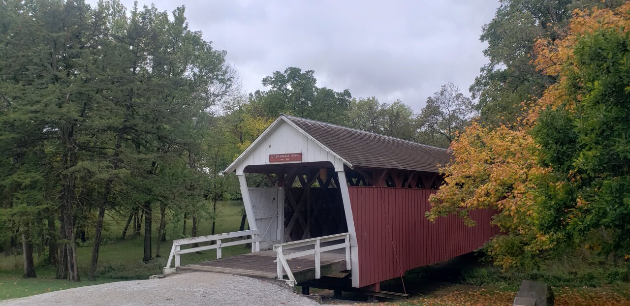 Butler-Donohue Bridge at the Winterset city park