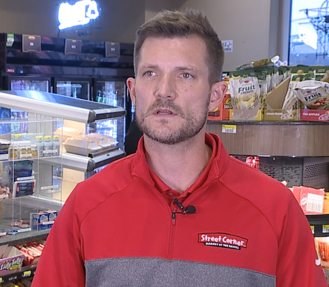 Neal Sebastian, owner of Corner Street Market at The Banks