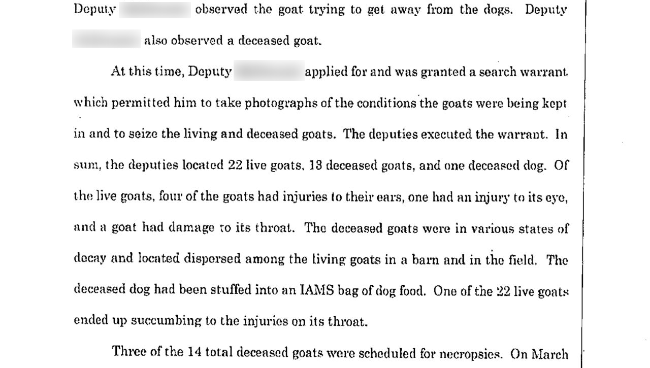 Gina Kristine Maas has been charged with several counts of animal cruelty in Cascade County