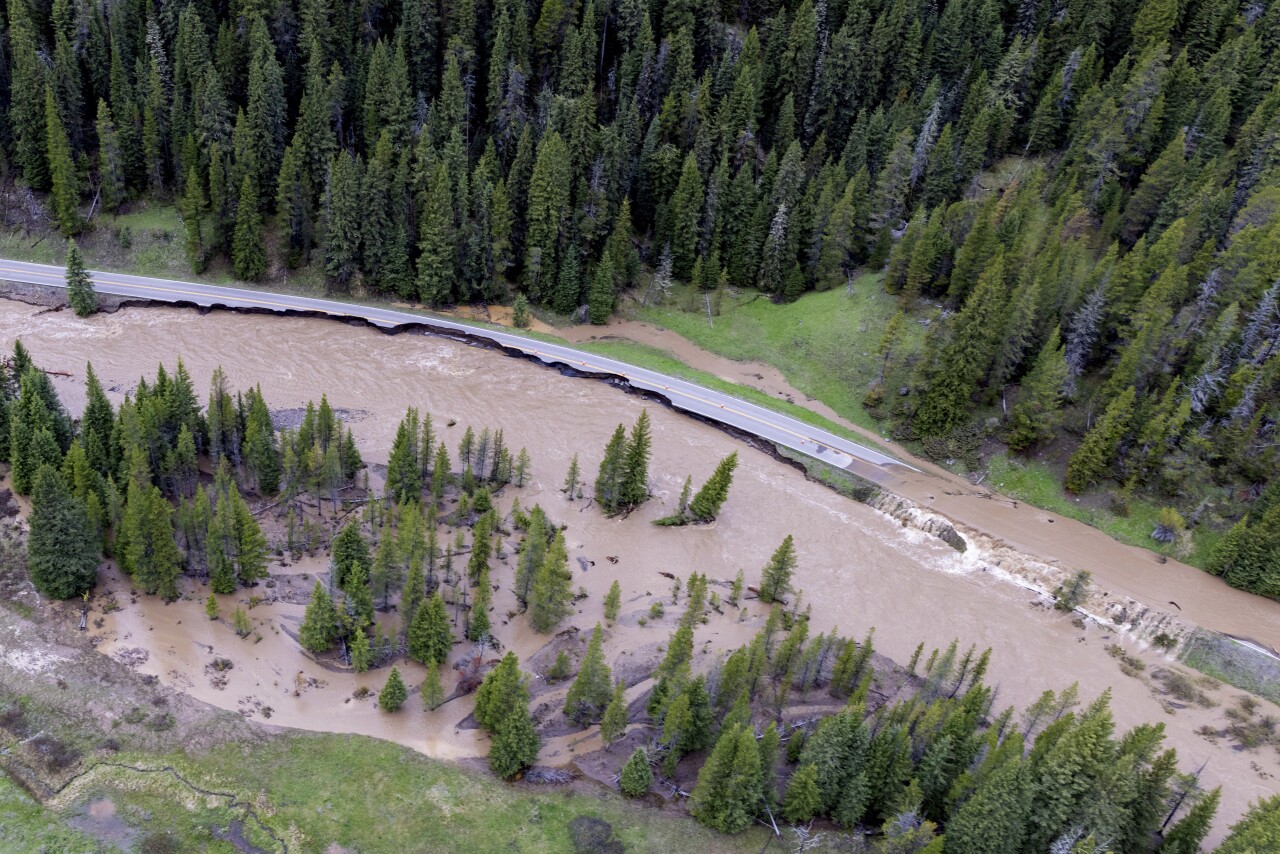 Yellowstone National Park-Flooding