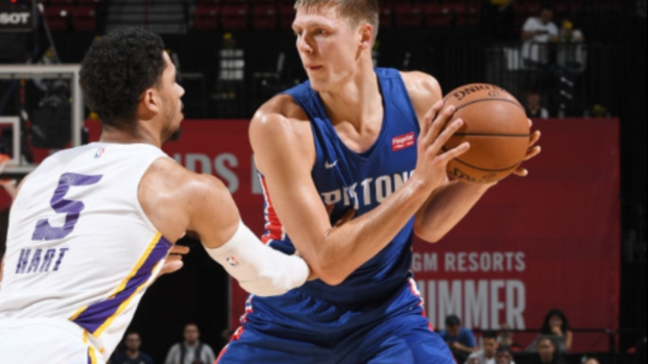 Pistons lose to Lakers in Summer League quarterfinals