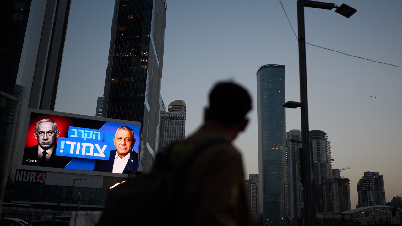 APTOPIX Israel Elections