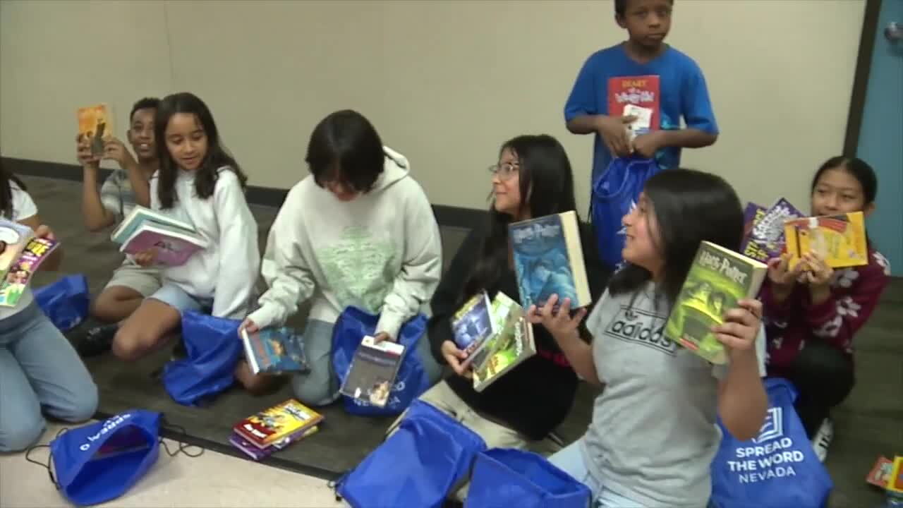 Spread the Word Nevada adopts Dondero Elementary, bringing literacy programs to 58 Clark County schools