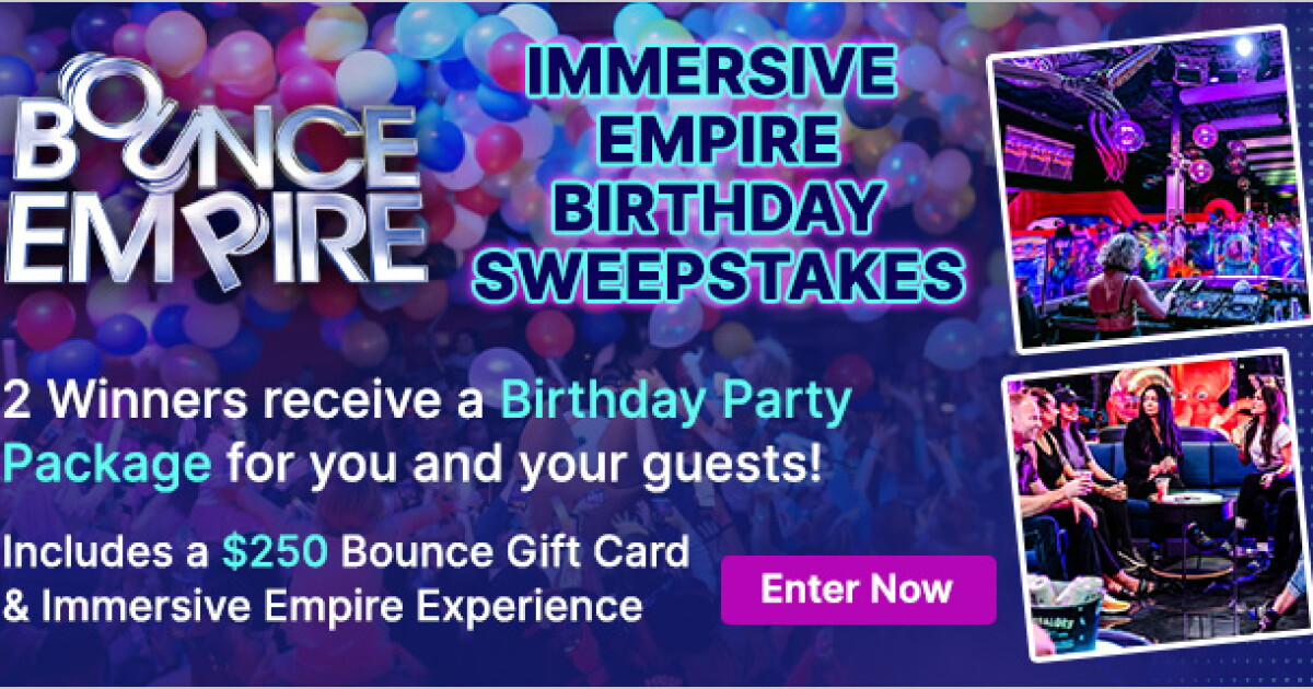 Immersive Empire Birthday Sweepstakes