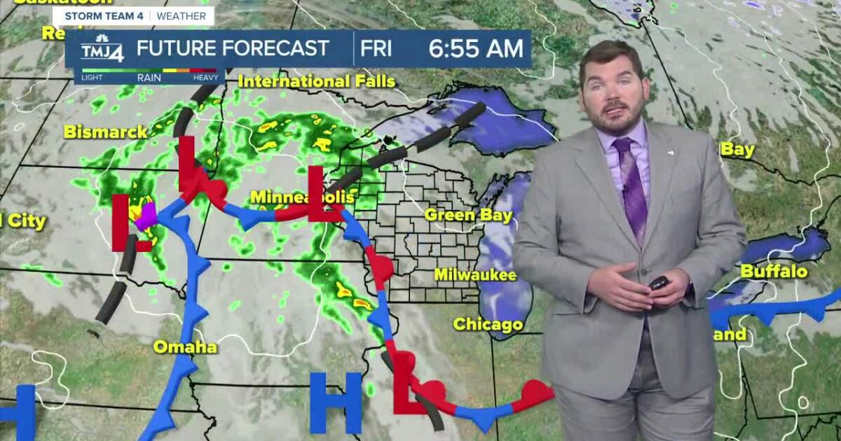Southeast Wisconsin Weather: rastreo de duchas de fin de semana, tormentas
