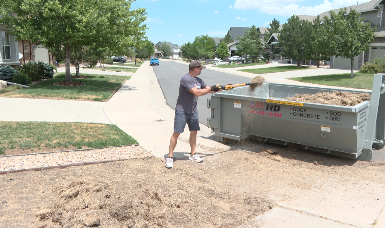 Andy Stewart Tearing Up Lawn