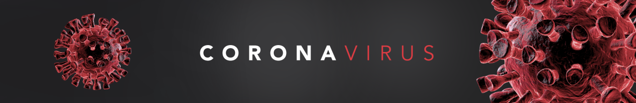 Coronavirus section banner