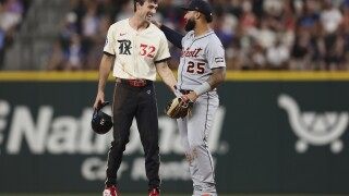 Tigers Rangers Baseball