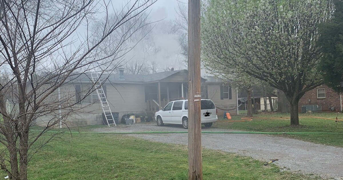 Child injured in house fire caused by unattended candle