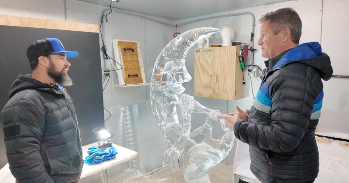 Ice sculptor from Jupiter Farms wins gold at Cultural Olympics in Milan