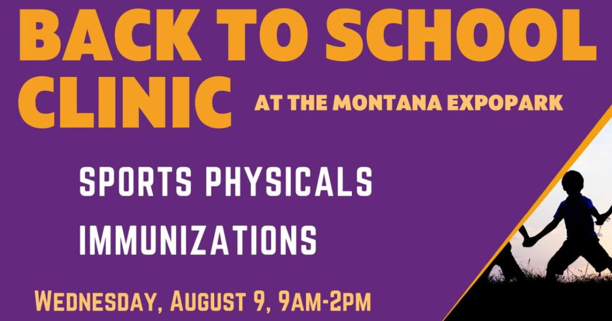 Coming up: Back To School Clinic in Great Falls - Vimarsana News