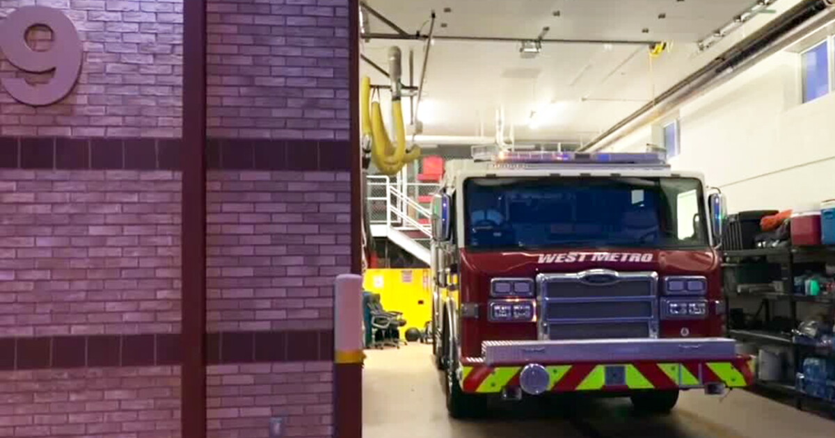West Metro Fire firefighter in critical condition after fall during a training exercise